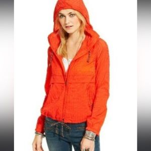 Free People festival packable windbreaker jacket size medium